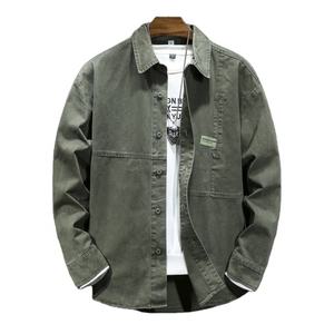 Wholesale <b>Mens</b> Designer Casual Unisex <b>Jackets</b> Streetwear <b>Men</b> <b>Denim</b> <b>Jacket</b> with full customization - Product Image 1