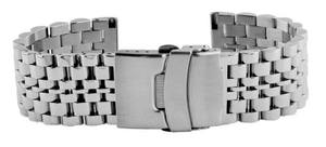 Banda de reloj de metal de lujo GD037 Pulsera de metal Acero inoxidable sólido 20-22mm Pulseras Bandas y accesorios de reloj inteligente - Product Image 3