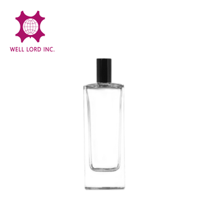 Flacon de parfum en verre personnalisable de 100ml avec bouchon noir pour collections de parfums personnalisées - Product Image 1