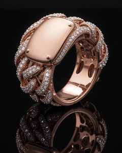 Nouvelle bague tendance pour femme en argent 925 plaqué, style Hip Hop Baguette Fox, diamant de laboratoire brillant certifié IGI, bijou de luxe - Product Image 2