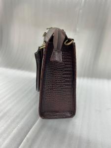 กระเป๋าหนังแท้ลายจระเข้สไตล์วินเทจสำหรับผู้หญิง พร้อมซิปปิด สายสะพายเดี่ยว รับสั่งทำสีและขนาด - Product Image 6