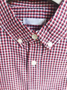 เสื้อเชิ้ตแขนยาวลายทางผู้ชายสไตล์ลำลอง ผ้าแฟลนเนล ระบายอากาศได้ดี ผลิตจากผ้าฝ้าย 100% สำหรับฤดูใบไม้ร่วง ราคาโรงงานขายส่งจากบังกลาเทศ จำนวนมาก - Product Image 5