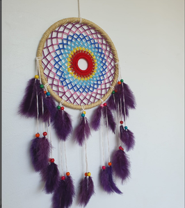 Boho Chic Dreamcatcher macramé tenture murale attrape-rêves personnalisé pour tenture murale décor à la maison - Product Image 2