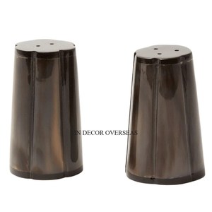 Galvanized <b>Metal</b> Made Storage Box For Top Quality Clear Glass Made Salt And Pepper Mills For Home & Hotel Dining Table Supplies - Product Image 3