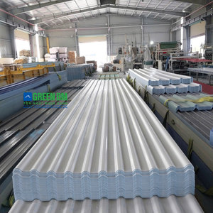 Matériau de toiture léger OEM ODM-ASA PVC 11 vagues Tôle de toiture anti-corrosion et résistante aux intempéries - Product Image 2