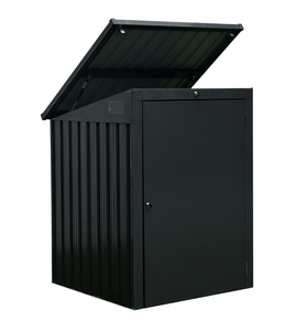 OSLO 1140 104X101 Garbage Bin Shed Wheelie Bin Shed Steel Garbage Bin Storage Shed For 1 240L