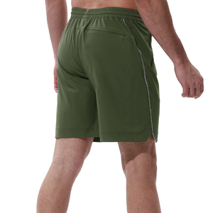 Eco Friendly Recycled Fabric Quick Dry Fashion Solid Color Green Custom Made <b>Slim</b> <b>Fit</b> <b>Men</b> <b>Shorts</b> Beach - Product Image 1