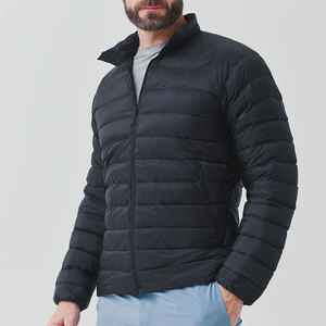 Chaqueta Acolchada de Lona para Hombre de Excelente Calidad, con Capucha, Cuello Alto, Diseño de Parches, Impermeable, Transpirable, Ecológica y Reversible - Product Image 2