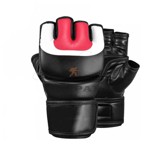 Cómodos guantes de entrenamiento Mma personalizados Guantes de boxeo de cuero Pu Guantes duraderos profesionales con ajuste seguro Para luchadores - Product Image 4