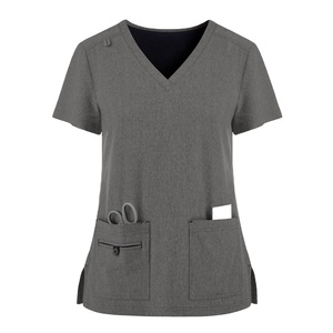 High Quality Women <b>Scrub</b> <b>Set</b> Soft Jogger Pants Custom Logo Sizes Colors Medical Hospital OEM Wholesale Bulk Low Price <b>Scrub</b> <b>Set</b> - Product Image 1