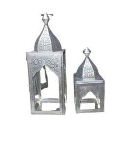 Top Quality <b>Iron</b> Hanging Lantern Set of 2 Pcs With Polish Finished For Home Decor Metal Hanging Lanterns - Product Image 6