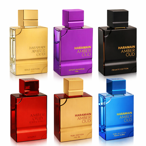 <span class=keywords><strong>Al</strong></span> <span class=keywords><strong>Haramain</strong></span> Amber Oud Eau De Parfum Spray 60ml, Fragancia Árabe de Larga Duración con Aroma Duradero, Estilo Árabe - Product Image 1