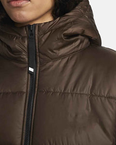 Meilleur prix de haute qualité femmes léger bouffant Satin veste manteau épais chaud hiver capuche respirant coton fini traitement - Product Image 5