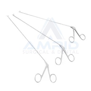 Herramientas de cirugía Manual de calidad excepcional, 2x250mm, juego de pinzas microlaríngeas, pinzas de copa de biopsia agarradas con tijera, abrazadera de Clip de 3 uds - Product Image 4