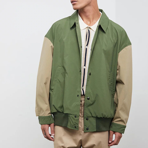 แจ็กเก็ตมีหมวกทรงเลตเทอร์แมนใส่ได้ทั้งชายและหญิงเสื้อแจ็กเก็ตกีฬาแบบสั่งทำปักโลโก้แนวอุตสาหกรรม - Product Image 1