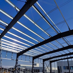 Atelier préfabriqué en structure métallique, <span class=keywords><strong>bâtiment</strong></span> d'usine, entrepôt préfabriqué en acier, <span class=keywords><strong>construction</strong></span> à ossature métallique lourde à plusieurs étages - Product Image 6
