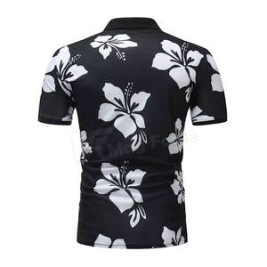 เสื้อโปโลพิมพ์ลายแบบระเหิดสำหรับผู้ชายเสื้อยืดโปโลพิมพ์ลายทันสมัย - Product Image 3