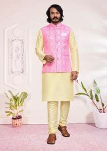 Nouveau Koti Kurta imprimé indien exclusif et exportation de pyjama par Maruti Fashion - Product Image 2