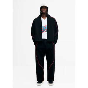 Sudadera con Capucha para Hombre, Nueva Tendencia 2026, 100% Algodón Lavado, Bordado, Talla Grande, Calidad Premium, Gruesa - Product Image 3