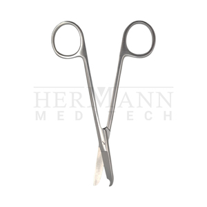 Spencer Stitch Removal Ciseaux chirurgicaux 130mm Acier inoxydable Manuel Stérilisation à haute température Utilisation hospitalière Premium - Product Image 5