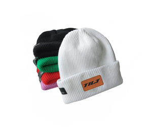 Gorros acrílicos clásicos con logotipo personalizado gorros de punto al por mayor gorro cálido elástico de alta calidad gorro de varios colores - Product Image 1