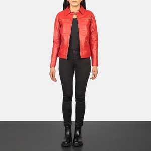 Chaquetas con logotipo de diseño OEM para mujer, nuevo abrigo de imitación de cuero PU en relieve, soporte de satén, ropa informal de negocios, ligero, impermeable - Product Image 2