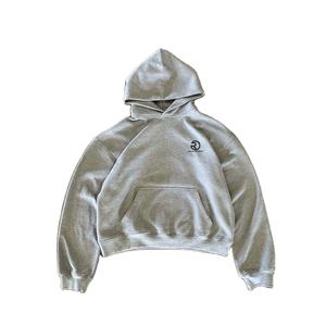 Ensemble sweat à capuche et pantalon de survêtement vierge personnalisé OEM 100% coton 450 Gsm French Terry Surdimensionné Baggy Suit pour hommes avec logo personnalisé - Product Image 6