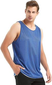 Débardeur pour hommes personnalisé Style personnalisé avec capuche col couleur unie taille XL vêtements de sport en coton et polyester utilisation de salle de sport d'été - Product Image 2