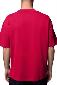 T-shirt pour homme en coton 100% de qualité supérieure, surdimensionné, été 2026, décontracté, col rond, personnalisable - Product Image 3