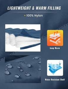 2025 <b>Men</b> Windproof <b>Lightweight</b> Full Sleeve <b>Padded</b> Bubble Puffer <b>Jackets</b> Custom Regular Zipper Soft Shell Boxy Puffy Quilted - Product Image 3