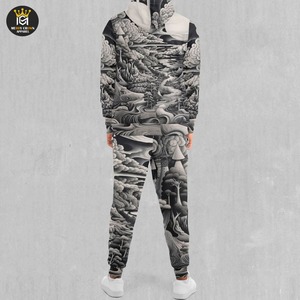 Chándal de sublimación de diseño personalizado para hombre Nuevo patrón de sublimación Venta al por mayor Nuevo invierno para hombre en tela - Product Image 2