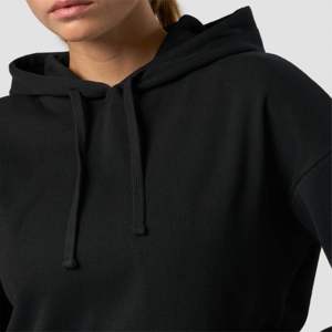 Sudadera con Capucha Corta de Algodón para Mujer, a la Moda, para Invierno, Suave y Transpirable, con Logotipo Frontal, para Comodidad y Estilo Diarios - Product Image 4