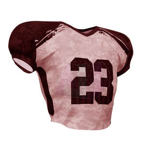 Conjunto de Uniforme de Fútbol Americano de Manga Corta con Tela de Poliéster y Spandex Transpirable, Ajuste Cómodo para Entrenamiento y Competiciones - Product Image 4