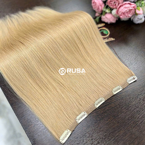 Extensiones de Cabello Natural Vietnamita de Alta Calidad con Clip, Venta al Por Mayor de Fábrica, Personalizadas, Sin Sintético, con Longitud de 10 a 34 Pulgadas - Product Image 2