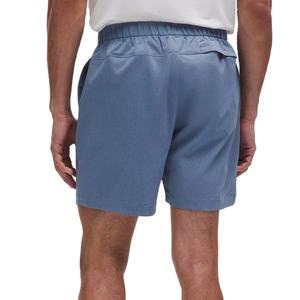 Shorts décontractés unisexe haut de gamme personnalisés pour hommes, légers, extensibles dans quatre directions, 100 % polyester, coupe classique, taille élastique - Product Image 2