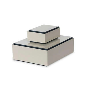 Boîte décorative personnalisée en laque exquise de haute qualité Boîte cadeau d'accessoires de décoration d'ameublement colorée brillante - Product Image 6