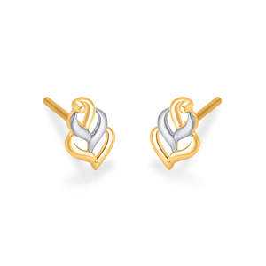 14k <b>Gold</b> Plated Turquoise and Diamond <b>Stud</b> <b>Earrings</b> for Women Geometric <b>Rose</b> <b>Gold</b> Jewelry - Product Image 4