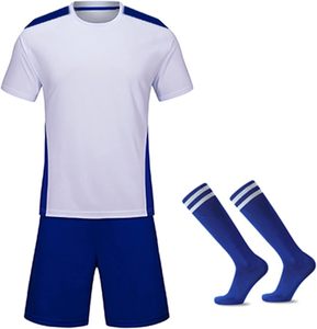 High Quality 100% Polyester Breathable Short Sleeve Soccer Uniform Set Customized Logo Made in Pakistan - Product Image 2