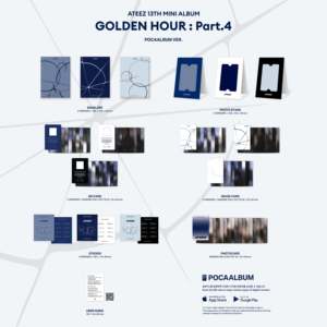 ATEEZ - มินิอัลบั้มชุดที่ 13 : GOLDEN HOUR : Part.4 (POCAALBUM Ver) - Product Image 1