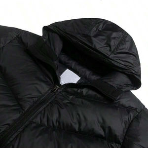 Veste d'automne à logo personnalisé, best-seller 2026 - Manteau matelassé imperméable et respirant avec fermeture éclair et col montant - Product Image 3