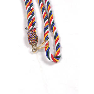 Cordones de vestir de varios colores OEM para oficiales de uniformes, cordón de vestir de cantidad a granel al por mayor personalizado - Product Image 3