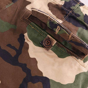 Shorts cargo premium avec coutures solides et poches utilitaires, shorts cargo avec taille ajustable - Product Image 6