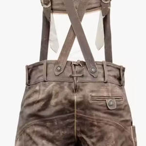 New Arrival High Quality Leather <b>Lederhosen</b> <b>Women</b> Custom Bavarian <b>Lederhosen</b> 2025 Custom Colour - Product Image 5