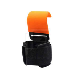 Empuñaduras de neopreno de alta calidad con ganchos Venta al por mayor Powerlifting Gimnasio Fitness Muñequera de seguridad - Product Image 2
