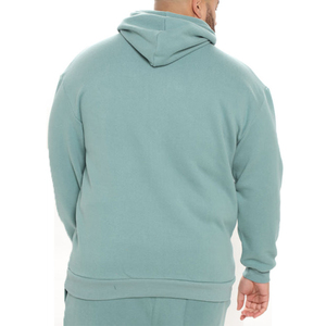 Men's High Quality Hoodie and Shorts <b>Set</b> Breathable Streetwear with OEM Customized Logo Printing Plus Size Available - Product Image 3