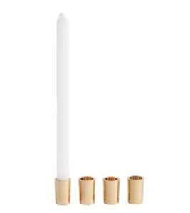 แท่นวางเทียนอะลูมิเนียมเคลือบทองดีไซน์สร้างสรรค์งานแฮนด์เมดตกแต่งไม่เหมือนใคร - Product Image 4