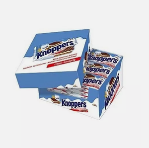 Knoppers Storck 25g Boîte de 24 Biscuits gaufrettes croustillantes fourrés à la crème - Product Image 2