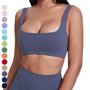 Top Deportivo de Alto Impacto para Mujer, con Relleno Extraíble, Cuello Cuadrado, Espalda Cuadrada, a Prueba de Impactos, para Yoga y Running - Product Image 1