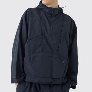 Ensembles coupe-vent à demi-zip personnalisables unisexe, été, tissu en nylon respirant, longueur standard, placement des poches personnalisé - Product Image 1