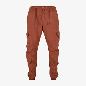 Pantalon Liso Algodón Elástico Cintura Bolsillo Borla Algodón Poliéster Deporte Mujer Y2k Cargo Pantalones para damas Ronpex - Product Image 1